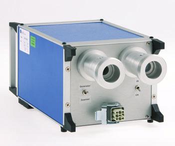 amplifiers series 3000/4000. The device is available with up to two light sources (UV/IR) and will be delivered along with connection cables.