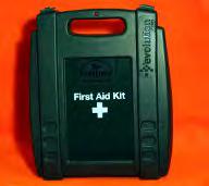 maintenance, fishing industry. First Aid Kit Fully stocked and compliant with Health & Safety regulations for 1 to 10 persons.