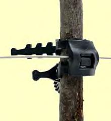 Soft Buckle Tree Ties Made from soft black PVC, they will stretch as the tree grows and are easily adjustable.