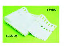 White 2000 Tyvek Loop Lock Computer Labels: Fan folded for Inkjet Printers THERMAL LL30 LL31 Product Length Writing Area Colour Qty/Pack LL1819W 18cm 9.5mm x 1.