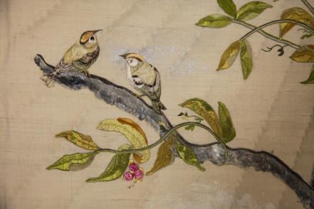 colonial knots and look forward to creating some new embroideries to remind me of this tranquil haven.