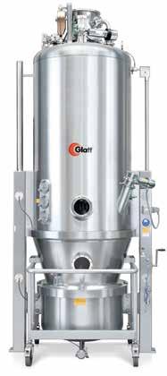 SERIES THE WST / G SERIES Maximum efficiency for drying and granulating. The fluid bed ensures an amazingly fast, gentle and even drying.