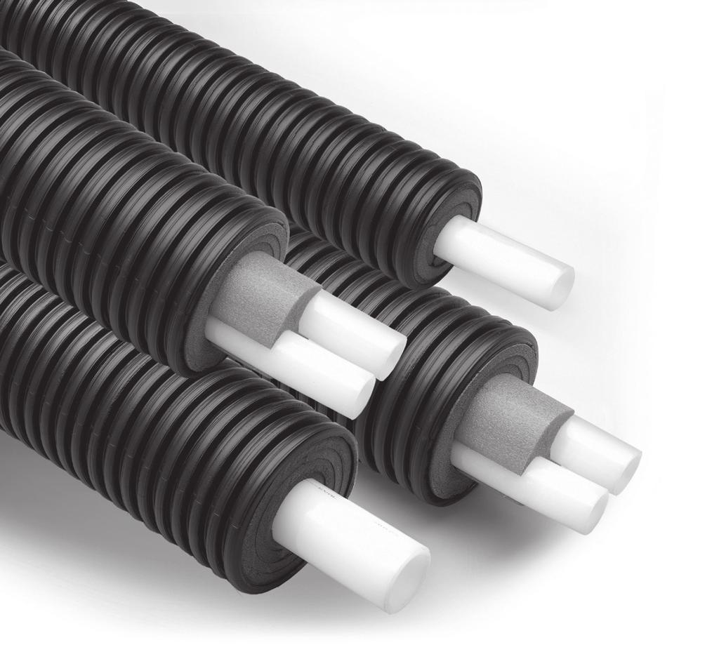 With coil lengths available up to 600 feet, Ecoflex practically eliminates the need for underground joints resulting in seamless runs of piping.