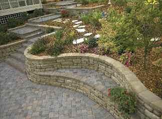 Pavers are available in two sizes and multiple colors.