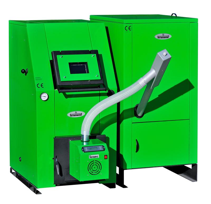 Solid fuel boiler TKK3 with wood