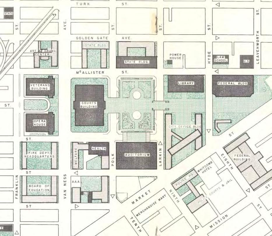 PLANNING HISTORY Post-World War II plans for Civic Center focused on expansion and