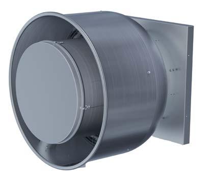 CRW / CRWR Wall Exhaust, Centrifugal, elt Driven General Exhaust The CRW is designed for exhaust of relatively clean air in a wall mounted, horizontal application.