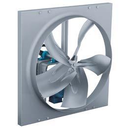WP Propeller Wall Panel Fan, Light & Medium Duty, elt Driven Specifically designed for cost effective, generalpurpose ventilation. Available in either exhaust or supply configurations.