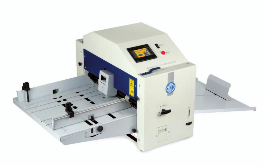 Creasing, perforating and punching machine GPM 450 SPEED The GPM 450 Speed follows on from the successful GPM 450 SA.