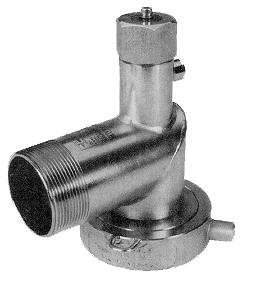 The vent is designed to provide automatic vacuum relief when the discharge valve is opened.