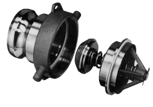 CIVACON DRY DISCONNECT COUPLINGS VAPOR RECOVERY ADAPTOR PART NUMBER: CIV-2173AVN DRY