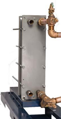 Double-Wall Heat Exchanger Performance with Different Temperatures Double-wall heat exchangers are plate-and-frame design.