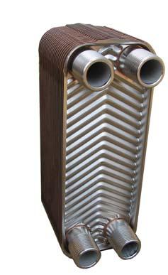 Single-Wall Heat Exchanger Performance with Different Temperatures Single-wall heat exchangers are brazed plate design.