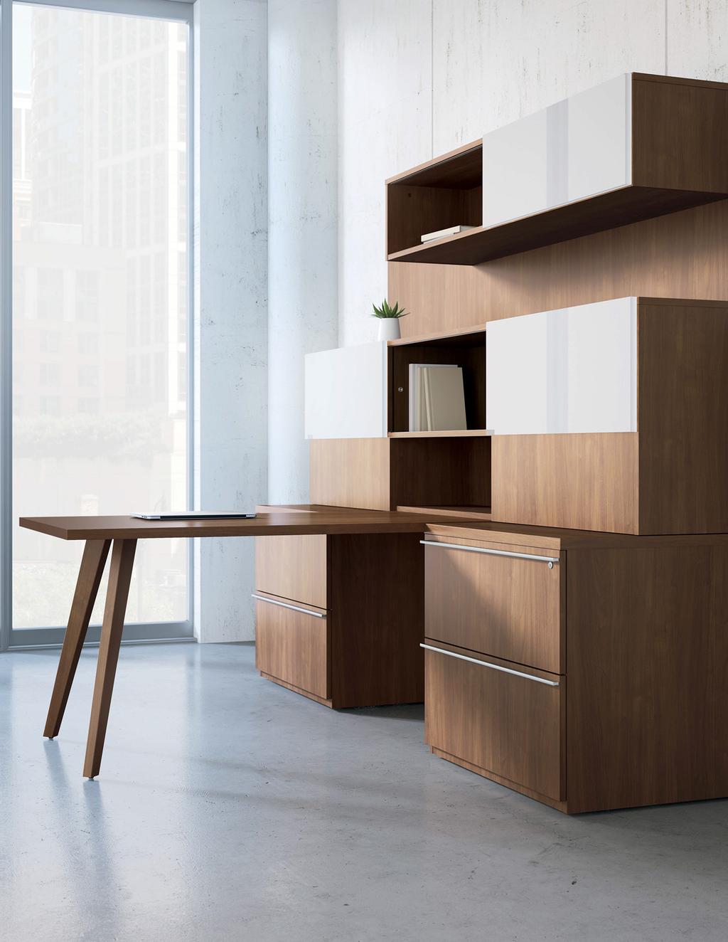 11 Not only does Tessera look good, its smart storage options create efficient use of space.