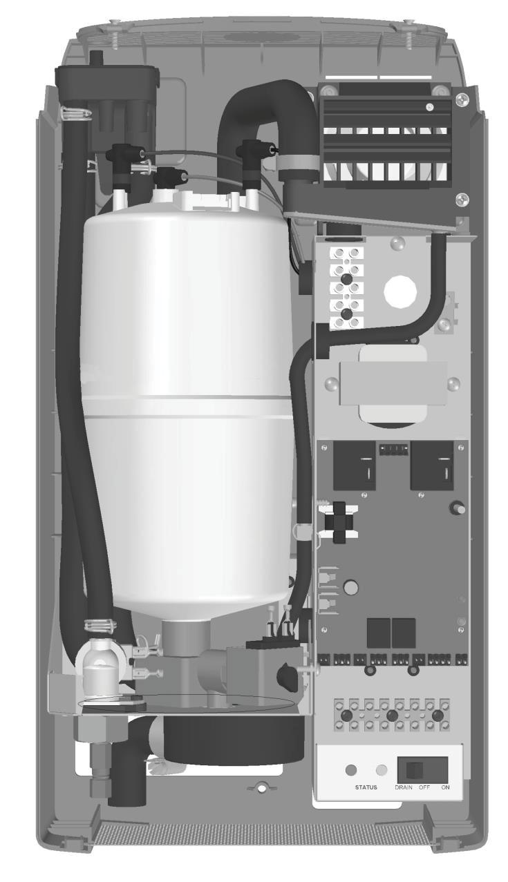 High Water Sensor Plug Steam Outlet Condensate Return Fill Cup Cylinder Plug High Voltage Terminal Block Cylinder Transformer Power Relay