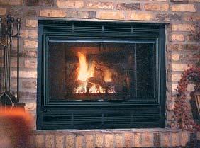 rated 77% FB-ZC Minimum fireplace opening 19-1/2" high Fits 36" zero clearance fireplaces and smaller masonry fireplaces 29,650-21,000 Btu/Hour Input (NG) 6 oak-style logs AFUE rated 80% GRAND-XT