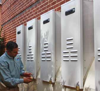outlets. So, when emergencies occur and a replacement water heater is needed immediately, your business can recover quickly to peak performance.