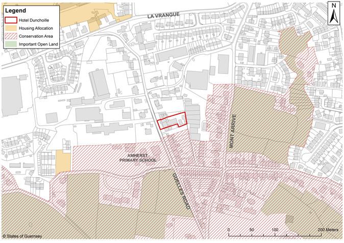 1. Introduction 1.1. This Development Framework provides planning guidance for the potential residential development of Hotel Dunchoille, Guelles Road, St Peter Port.