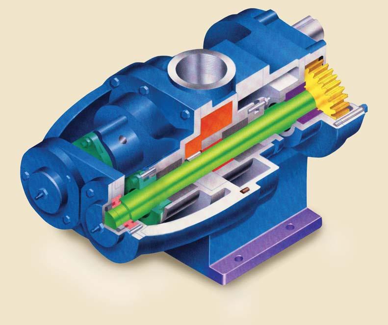 Tuthill offers the HD Series for the most demanding applications slurries, high