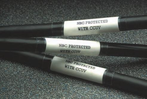 Heat Shrink/Cable Markers Wire and Harness ID Products Heat-Shrink/Cable Markers Tyco Electronics NBC-SCE is used to identify wire and cables where extreme resistance to cleaning solvents is needed.