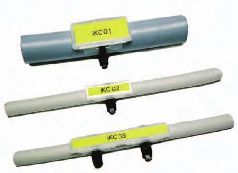 Heat Shrink/Cable Markers Wire and Harness ID Products Heat-Shrink/Cable Markers ikc/ikb Laser or hand writable cable clip Tyco Electronics ikc/ikb are cable clips designed for the identification of