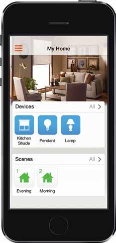 Product Information Smart Bridge enables control of lights, shades, and temperature using the Lutron app compatible with Caséta Wireless dimmers and switches, Serena battery-powered shades, and the