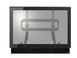 professional look Attaches directly to the bottom of a TV mount