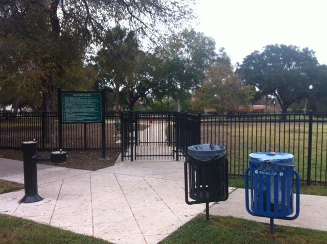 Example of fencing Enclosure will
