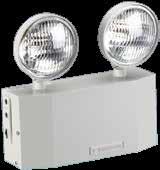 COMMERCIAL JS Series Steel Housing 6V & 12V up to 54W Capacities Each unit comes with two (2) EF18 heads with 9W high intensity incandescent lamps (standard) Constructed of 20-gauge steel with an