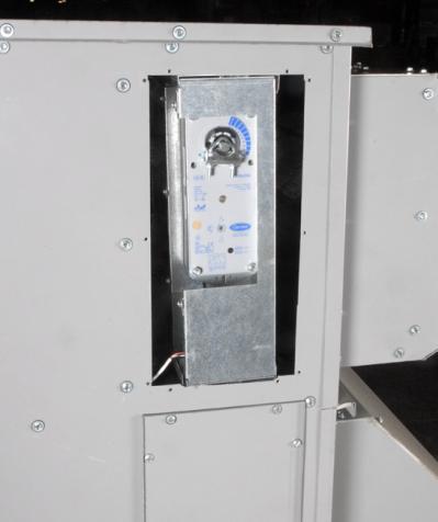fans Intake damper Onboard airflow monitoring System