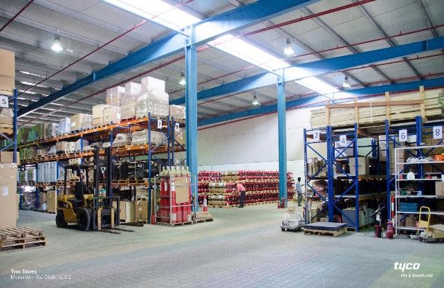 STORES This includes the following : The stores facility is primarily used for storage of all our electrical and mechanical equipments.