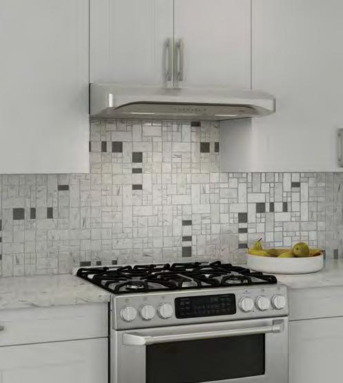 Alta BQLA STAINLESS WHITE BLACK 3 0," 3 6"3 0," 3 6"3 0," 3 6" The sculpted lines of Alta bring an exciting, new choice to typical range hood shapes.