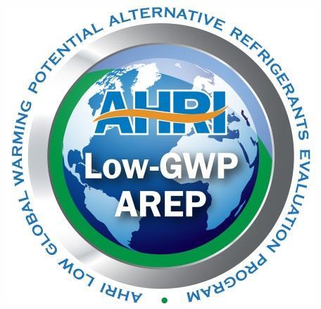 Air-Conditioning, Heating, and Refrigeration Institute (AHRI) Low-GWP Alternative Refrigerants Evaluation Program (Low-GWP