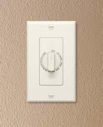 available in White (W) or Ivory (V) Blister pack available, P66W Model 68W, 68V Two-Function Controls Two independent, 120V, 15 amp rocker switches (20 amps total) Fits single-gang box