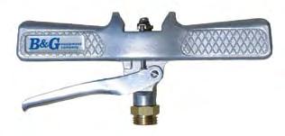 Stainless steel and brass construction» Easily converts to a perimeter spray gun 457 451 453 454