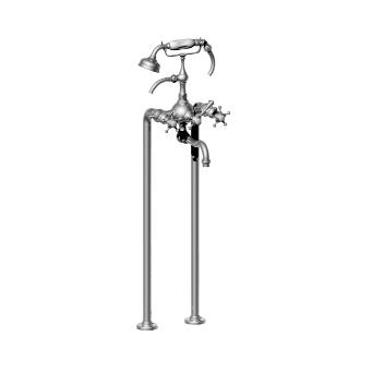 mm height 867 mm Wall shower set with rail, flexible hose and