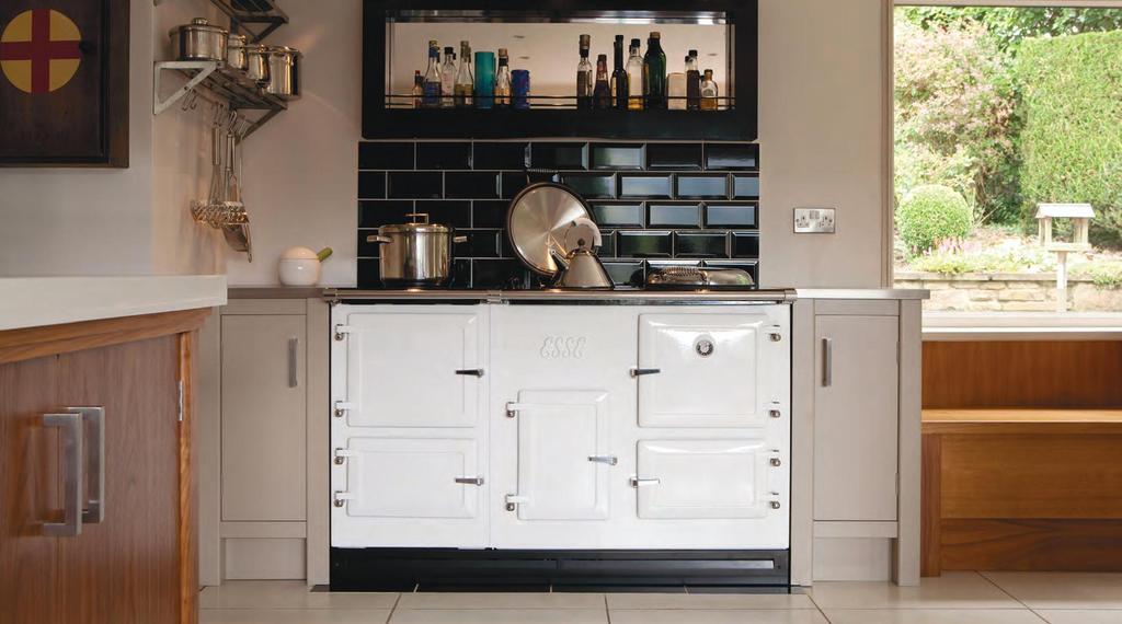 THE ELECTRIC RANGE COOKER Enjoy the best of both with classic cast iron construction, heavy duty ovens, beautiful enamelling and the reassurance of a traditional range