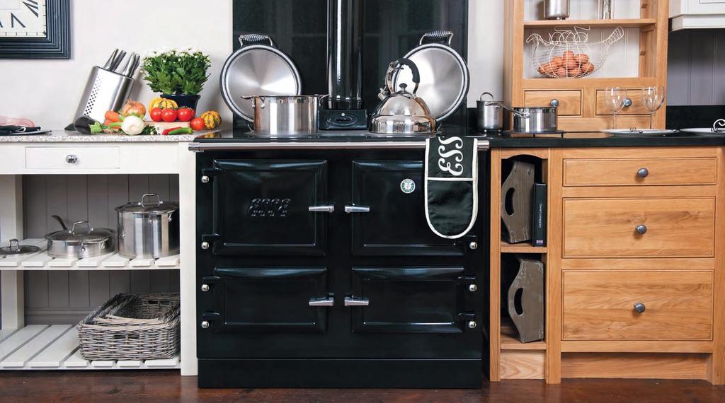 WN/WD WOOD-BURNING RANGE COOKER A firm favourite, the ESSE 990 solid fuelled range cooker is probably the cleanest-burning appliance of