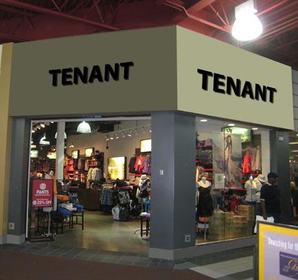 OF TENANTS WITH ENHANCED STOREFRONT