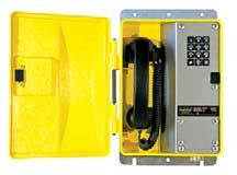 Telephone Hinged Cover plate NEMA 4X Design - Water/Corrosion Resistant Gasketed & Engraved Cover plate Recessed Braille Marking NEMA 4X - Telephone Cabinets 716-204-4X Cabinet: 23 x 11 x 5.