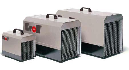 The robust electric heaters from Kroll are universal The electric fan heaters are perfect for use in rather small rooms and in rooms of medium size.
