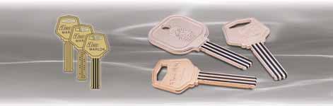 The Millenium 9000 High-Quality Components Marlok Key Raw key blank Coded key blank Finished key blank Composed of a durable nickel silver alloy, Marlok keys