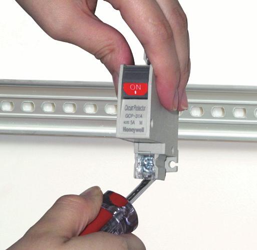 Easy Installation & Maintenance Compliance with the IEC standard, DIN rail mounting makes installation and removal