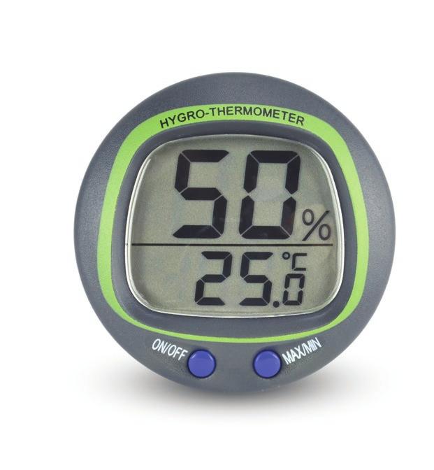 This therma-hygrometer is ideal for monitoring both temperature and humidity in rooms, offices, factories and similar to ensure optimum environmental conditions are maintained.