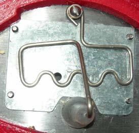 The stainless steel wire is the lower part of the agitator wire shown in Step 3.