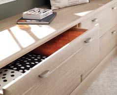 Enhance and personalise your furniture by selecting from many carefully chosen options and accessories. Space is not an issue.