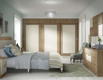 Moda doors slide effortlessly and are fitted with soft close as standard. A versatile range of interior options is available in two finishes. Let Moda transform your bedroom.