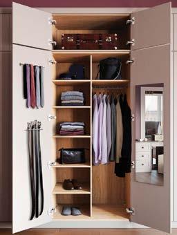 New Interiors storage, storage and yet more storage Keep the just-pressed look of your trousers with this neatly spaced, trouser rack.