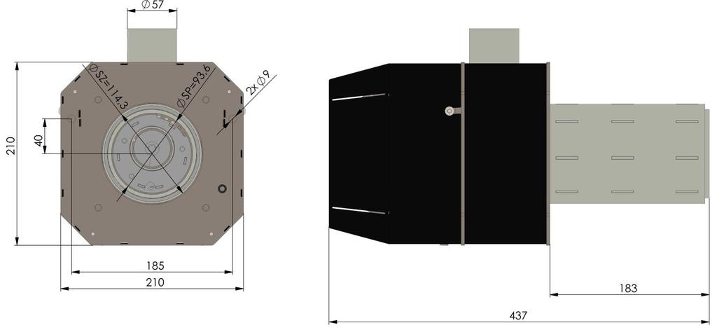 13.2. ROT-POWER 5-20 kw. Fig. 18. View of burner 5-20 kw. Fig. 19.