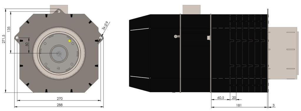 13.5. ROT-POWER 10-50kW. Fig. 24. View of burner 10-50 kw. Fig. 25.